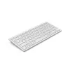 Hama Travel 400 belaidė klaviatūra QWERTZ vokiška Bluetooth pilka, balta