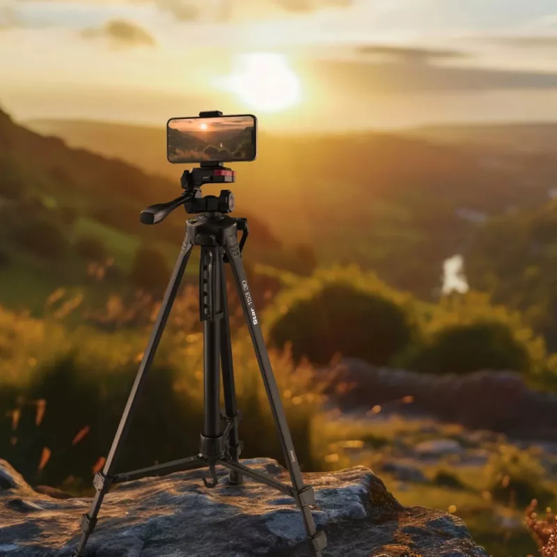 Hama Star 153 3D trikojis išmaniesiems telefonams ir skaitmeniniams fotoaparatams, 3 kojelės, juodas