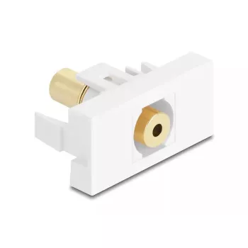 Kištukinis lizdas DeLOCK 90841 2 x 3,5 mm vyriškas baltas