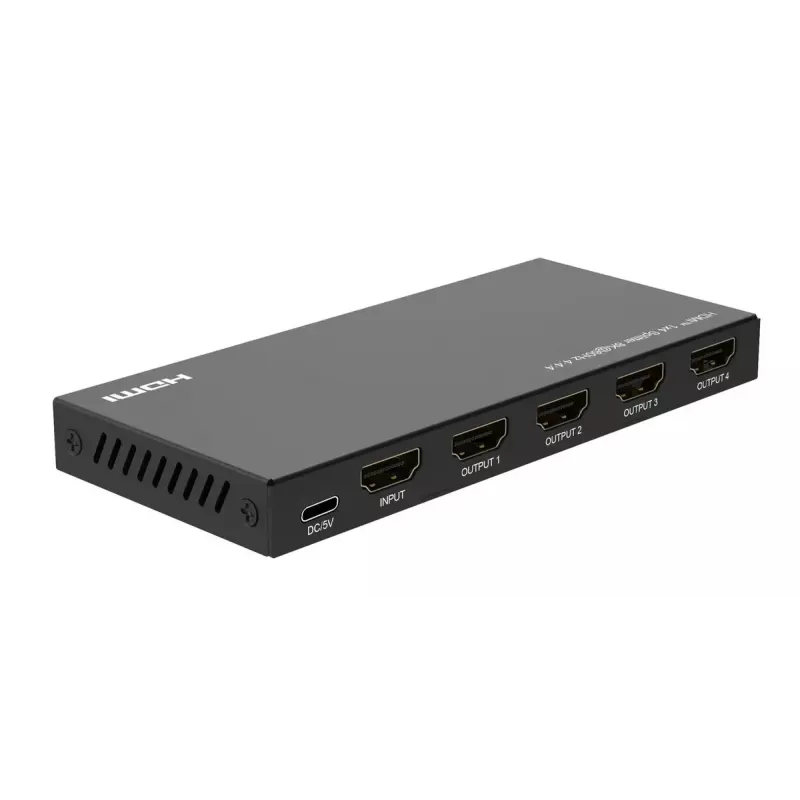 HDMI skirstytuvas MicroConnect MC-HDMISPLITTER0104-8K 8K 60Hz 4K 120Hz
