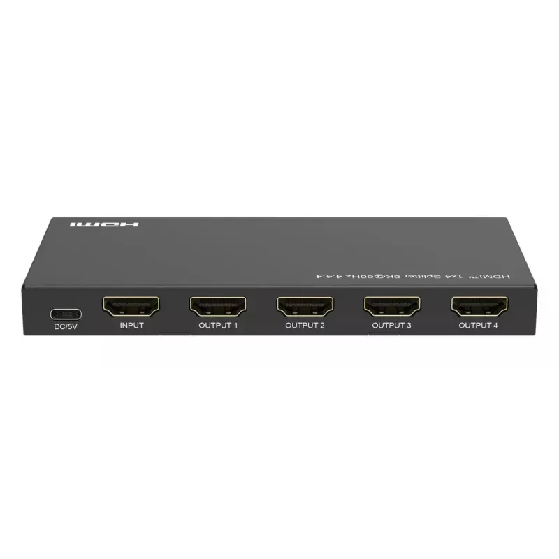 HDMI skirstytuvas MicroConnect MC-HDMISPLITTER0104-8K 8K 60Hz 4K 120Hz