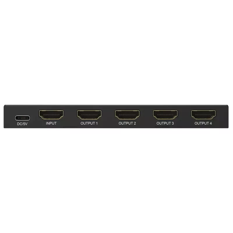 HDMI skirstytuvas MicroConnect MC-HDMISPLITTER0104-8K 8K 60Hz 4K 120Hz