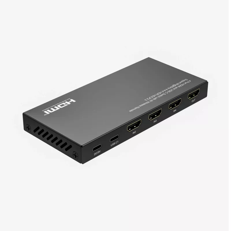 HDMI jungiklis MicroConnect MC-USBCHDMISWITCH0401-8K 8K raiška