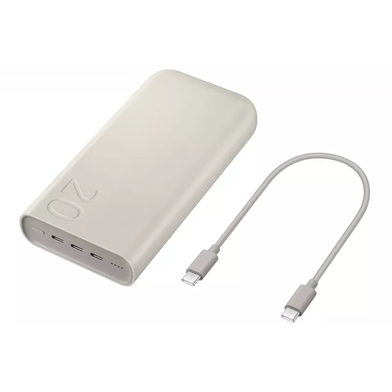 Samsung EB-P4520XUEGWW nešiojamas įkroviklis 20000 mAh Smėlio spalvos