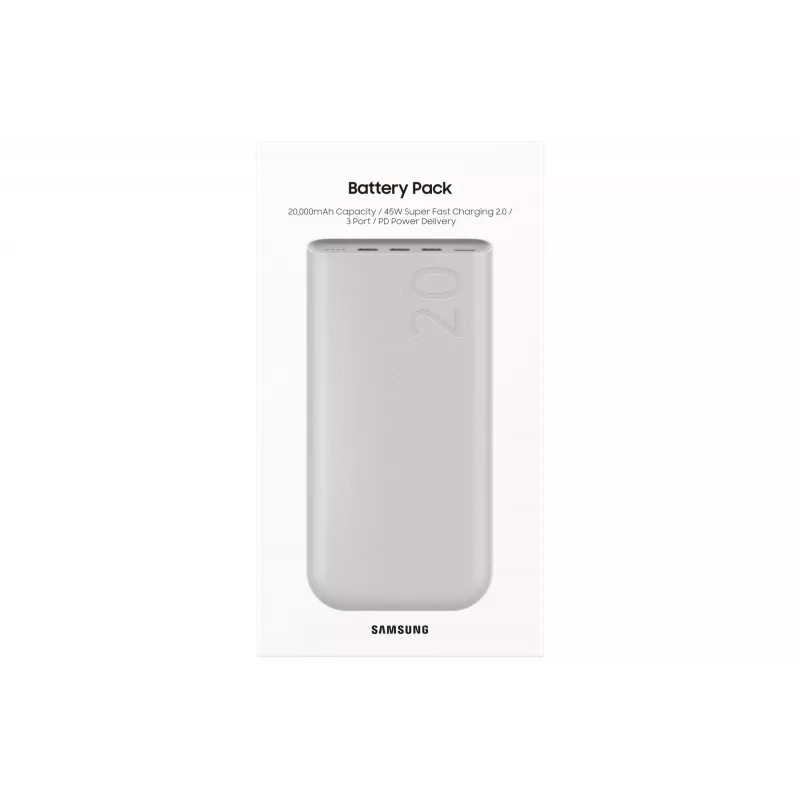 Samsung EB-P4520XUEGWW nešiojamas įkroviklis 20000 mAh Smėlio spalvos