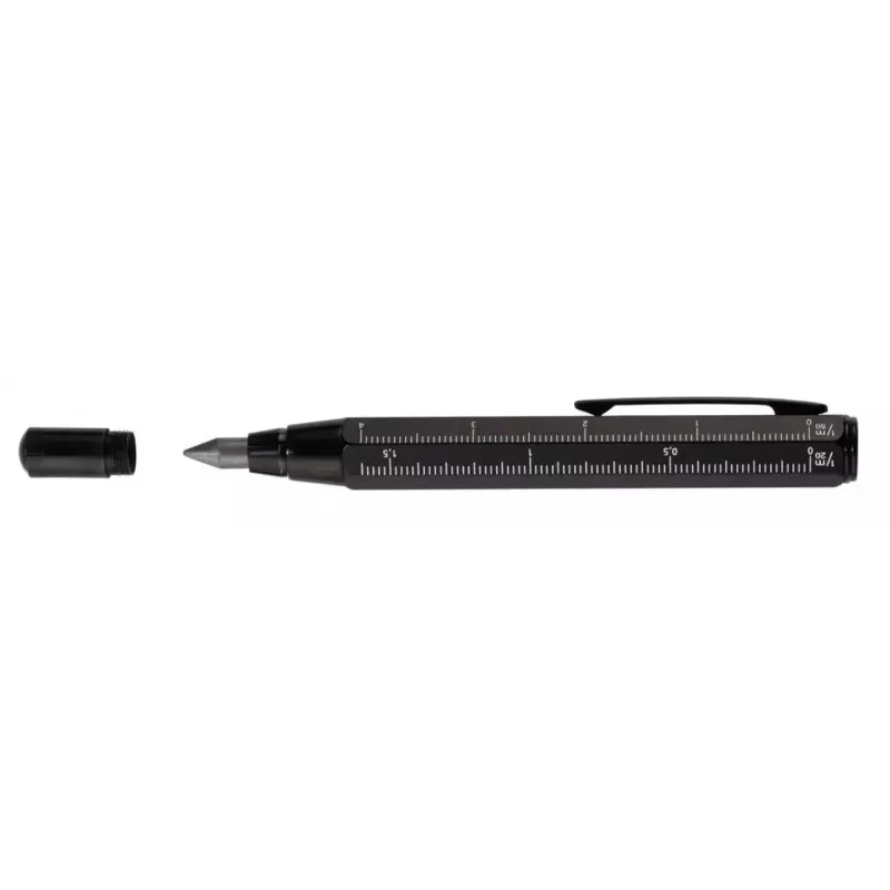 Mechaninis pieštukas TROIKA ZIMMERMANN 5,6 mm HB juodas žalvaris