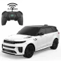 Radijo bangomis valdomas automobilis Jamara Range Rover Sport SV – baltas