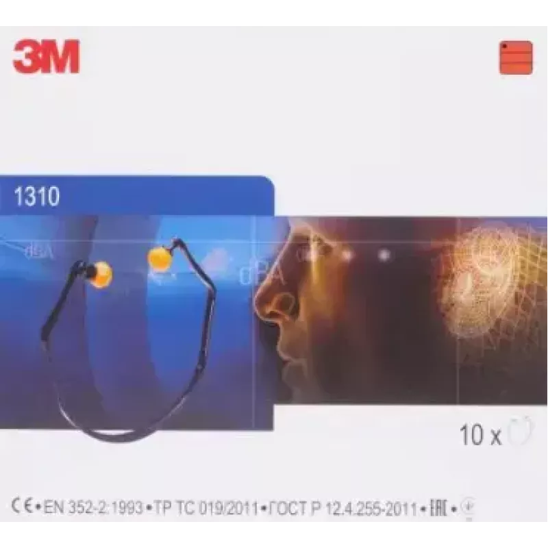 3M 7000034667 Ausinių tipo ausų kištukai su lanksčia juostele, 26 dB, 50 vnt.