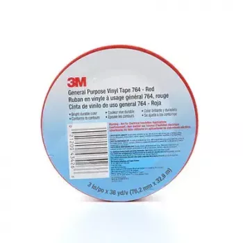 3M 764R5033 lipni juosta PVC raudona 33 m
