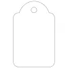 Kabinamos etiketės APLI 00390 500 vnt Baltos Stačiakampės 2,2x3,5 cm