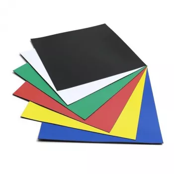 Nobo Magnetiniai kvadratai 150x150mm įvairių spalvų (6 vnt.)