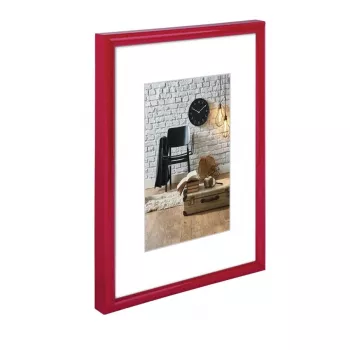 Hama Sevilla Red Transparent nuotraukų rėmelis A4