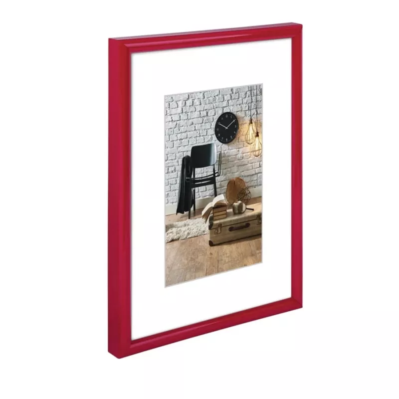 Hama Sevilla Red Transparent nuotraukų rėmelis A4