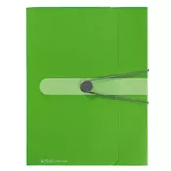A4 segtuvas Herlitz 11206133, polipropilenas (PP), žalias, 4 cm nugarėlė