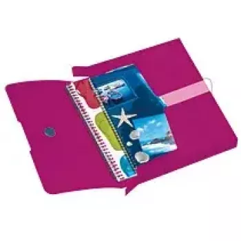 Aplankalas Herlitz 11216397 polipropilenas (PP) bordo spalvos A4