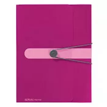 Aplankalas Herlitz 11216397 polipropilenas (PP) bordo spalvos A4