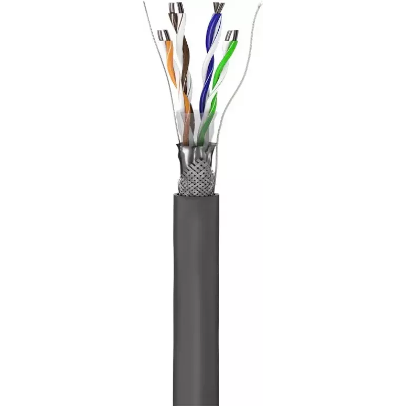 Tinklo kabelis Goobay CAT 5e SF/UTP pilkas 305m