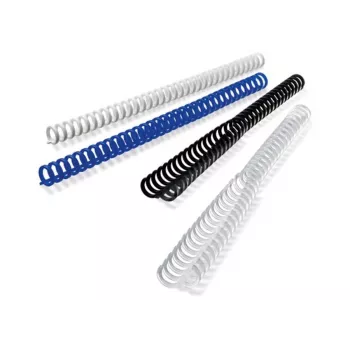 GBC ClickBind Spine A4 34R 8mm, Baltas, 45 lapų, Plastmasinis, A4, 8 mm, 300 g