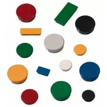 Franken HMS36 04 geltonas kvadratinis magnetas 38 mm (10 vnt.)