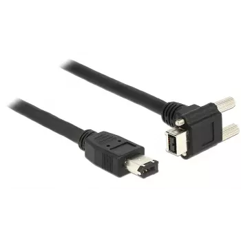 FireWire kabelis DeLOCK 83589 2 m 6-p 9-p juodas