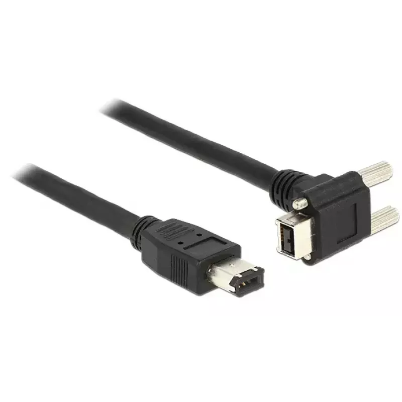 FireWire kabelis DeLOCK 83589 2 m 6-p 9-p juodas