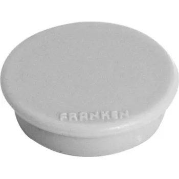 Šaldytuvo magnetas Franken HM38 12 pilkas, 10 vnt.