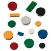 Fridge Magnet Franken HM38 10 juodi 10 vnt.