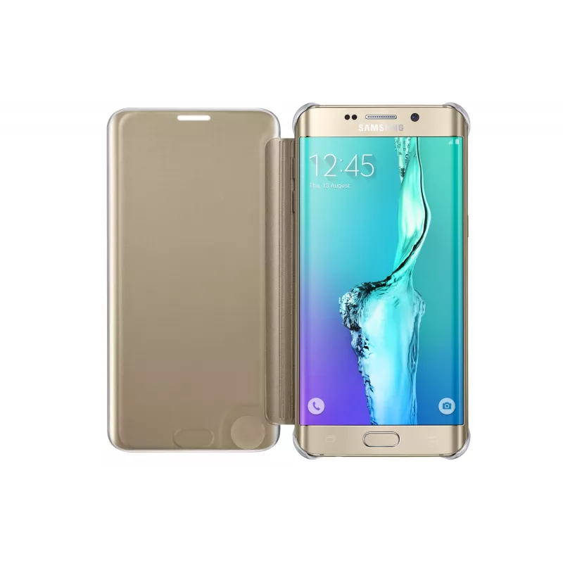Samsung EF-ZG928 Dėklas Galaxy S6 edge+ Flip Case Auksinis
