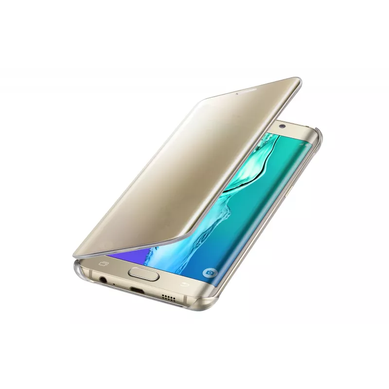 Samsung EF-ZG928 Dėklas Galaxy S6 edge+ Flip Case Auksinis