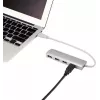 USB 3.2 Gen 1 šakotuvas Renkforce RF-3703155, 4 prievadai, aliuminis