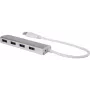 USB 3.2 Gen 1 šakotuvas Renkforce RF-3703155, 4 prievadai, aliuminis