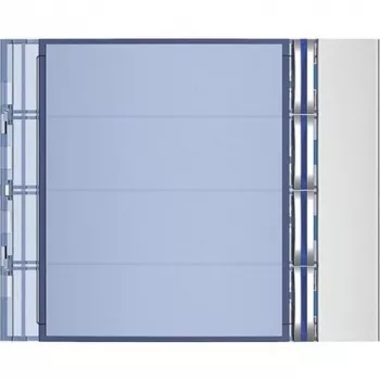 Legrand 352041 mygtukų skydelis aliuminis