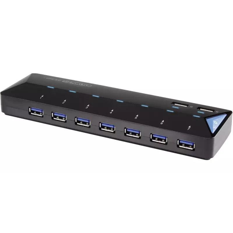 USB 3.2 Gen 1 sąsajų šakotuvas Renkforce RF-3806034