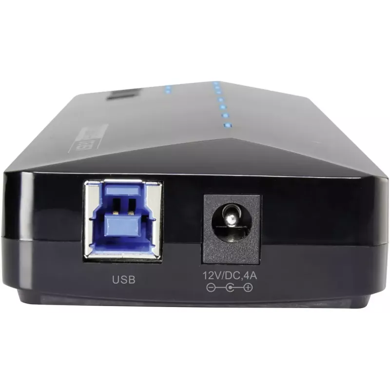 USB 3.2 Gen 1 sąsajų šakotuvas Renkforce RF-3806034