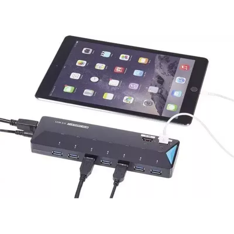 USB 3.2 Gen 1 sąsajų šakotuvas Renkforce RF-3806034