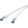Tinklo kabelis Renkforce RF-4145295 15m Cat6a S/FTP Pilka
