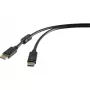 DisplayPort kabelis Renkforce RF-4212201 1,8 m juodas