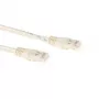 ACT Ivory 20 m CAT6A U/UTP patch kabelis su RJ45 jungtimis