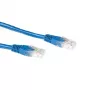 ACT Blue 2 m U/UTP CAT6A patch kabelis su RJ45 jungtimis