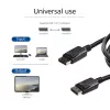 ACT AK3977 DisplayPort kabelis 0,5 m, vyriškas - vyriškas, 20 kaištis prijungtas