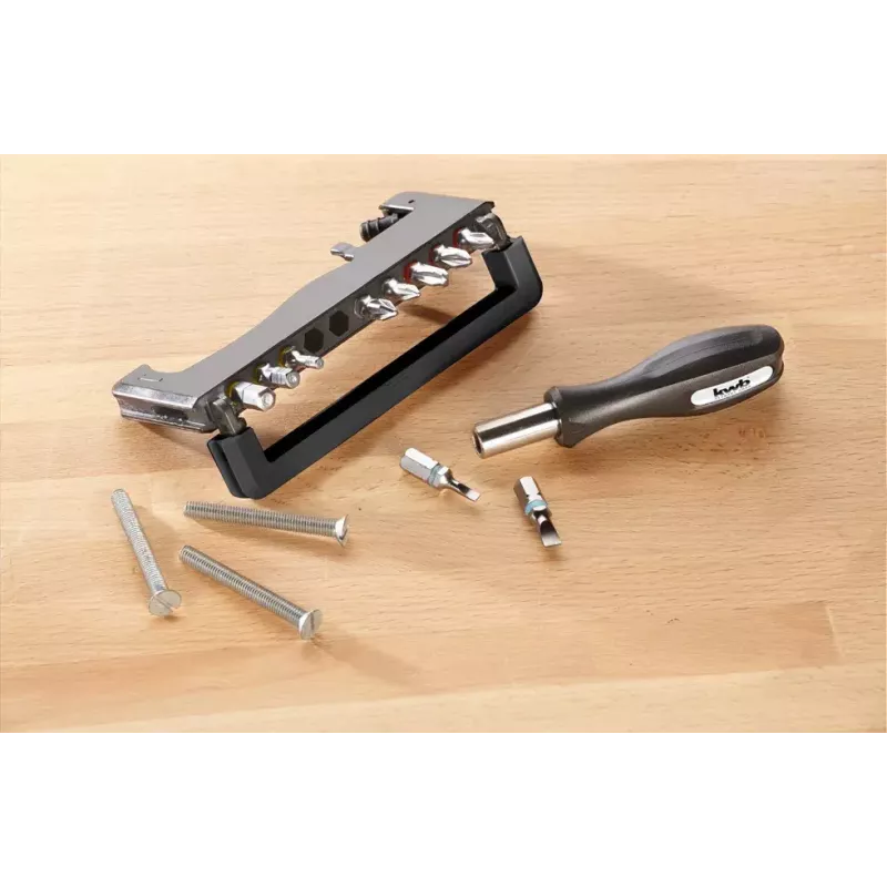 Atsuktuvų antgalių rinkinys KWB Industrial Steel Standard Handy Bit Box