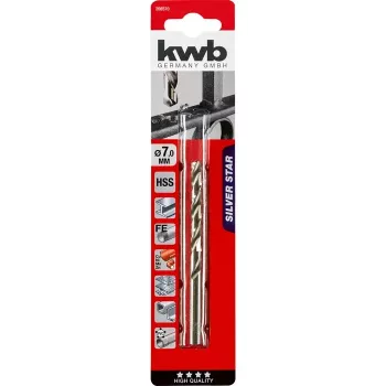 Gręžtuvas KWB 206570 7 mm 1 vnt.