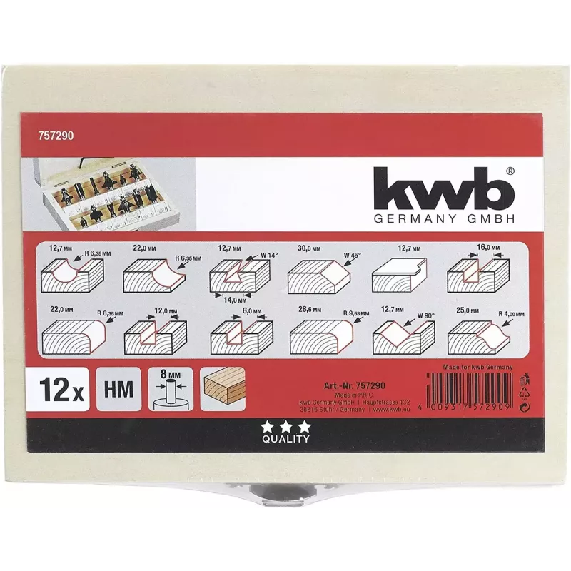 Rotacinė freza KWB 757290