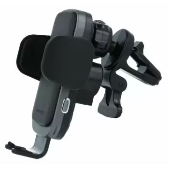 Automobilinis belaidis įkroviklis ir laikiklis SWISSTEN W2-AV5, 15W Qi įkrovimas, Micro USB laidas 1,2 m