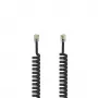 Hama 00201150 telefono laidas 1,5 m Juodas