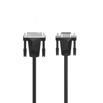 Hama 00200714 vaizdo kabelio adapteris 1,5 m DVI-I VGA (D-Sub) juodas