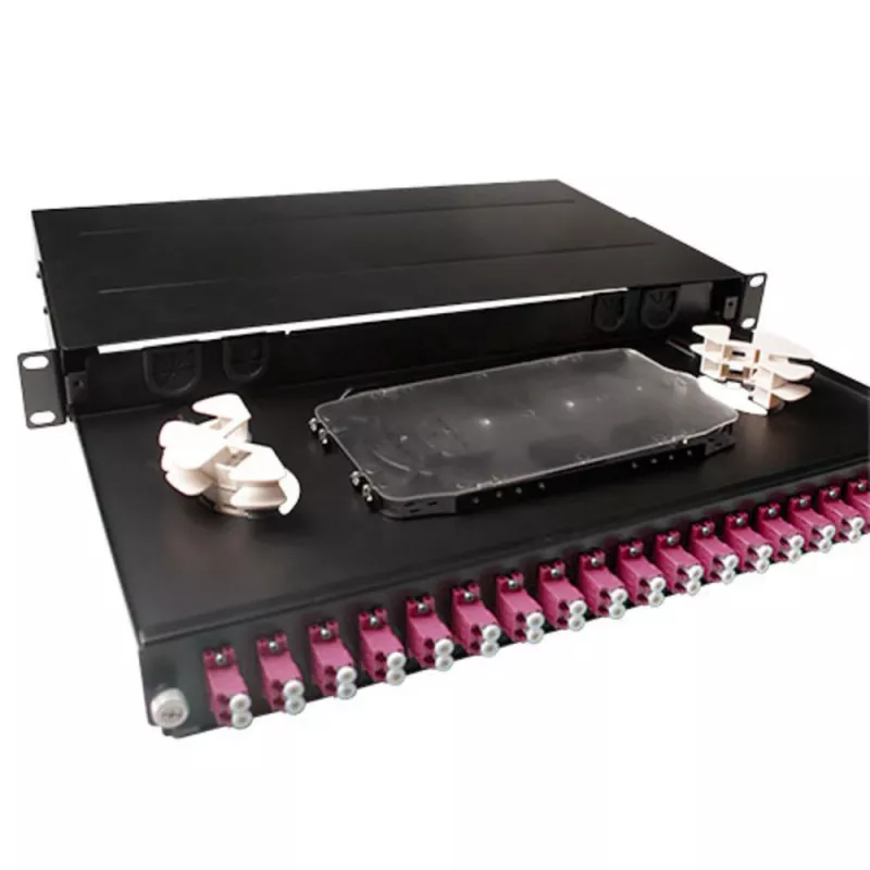 Skaidulinė panelė ACT Fiber 24 x duplex LC OM4