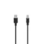 Hama 00300066 USB kabelis USB 2.0 3 m USB A USB B pilkas