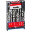 Gręžtų rinkinys KWB 109119 greitapjovio plieno HSS