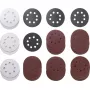 Šlifavimo diskų rinkinys kwb Quick-stick 30 vnt. 11,5 cm korundas